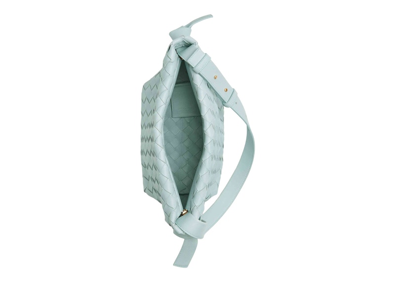 Bottega Veneta Tie Teal Washed