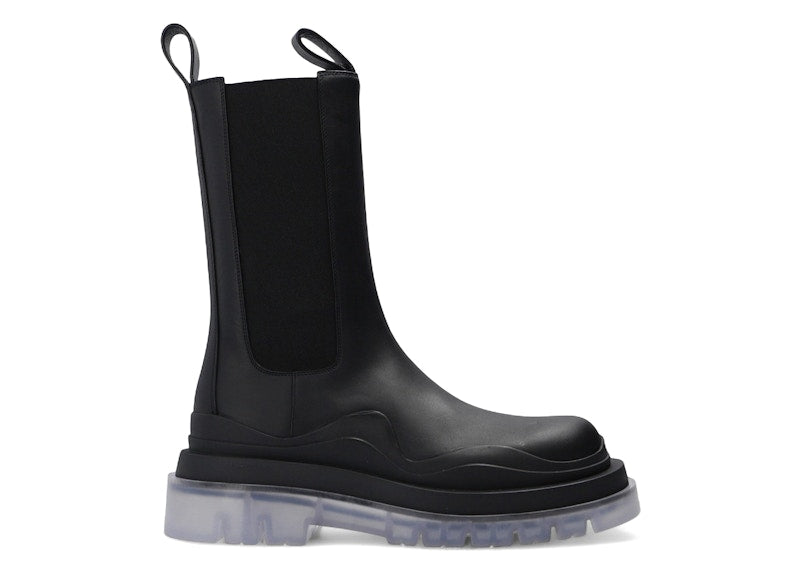 Bottega Veneta Tire Boot Black Transparent (Women's)