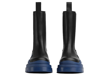 Bottega Veneta Tire Boots Black Blue