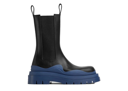 Bottega Veneta Tire Boots Black Blue