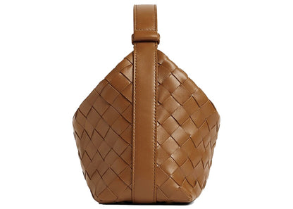 Bottega Veneta Wallace Mini Intrecciato Wood