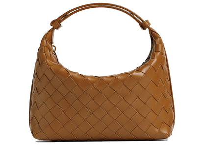 Bottega Veneta Wallace Mini Intrecciato Wood