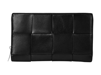 Bottega Veneta Wallet Cassette Zip Black