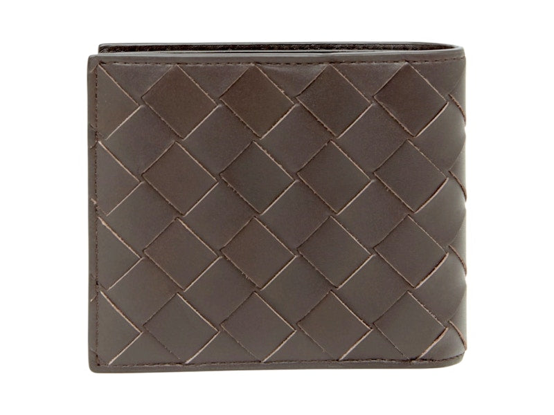 Bottega Veneta Wallet Intrecciato Bi-Fold Fondant Brown