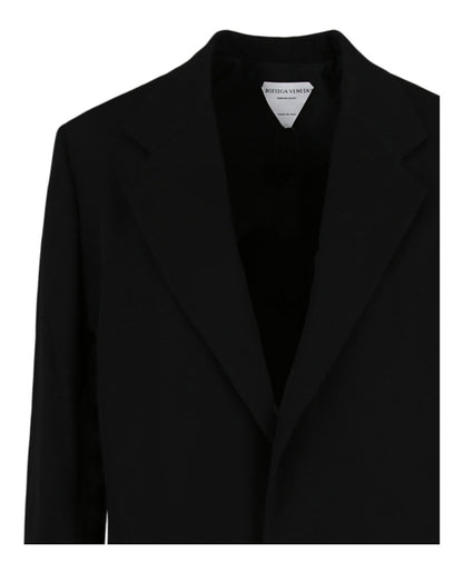 Bottega Veneta Wool Blazer Jumpsuit Nero