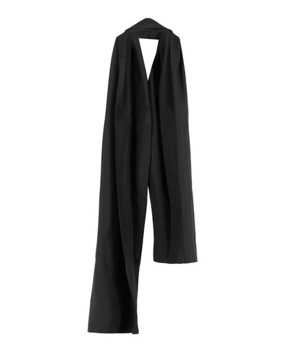 Bottega Veneta Wrap-Around Cotton Scarf Espresso