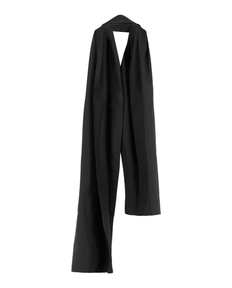 Bottega Veneta Wrap-Around Cotton Scarf Espresso