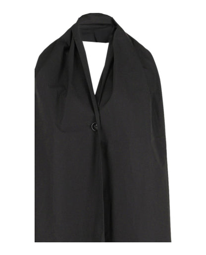 Bottega Veneta Wrap-Around Cotton Scarf Espresso