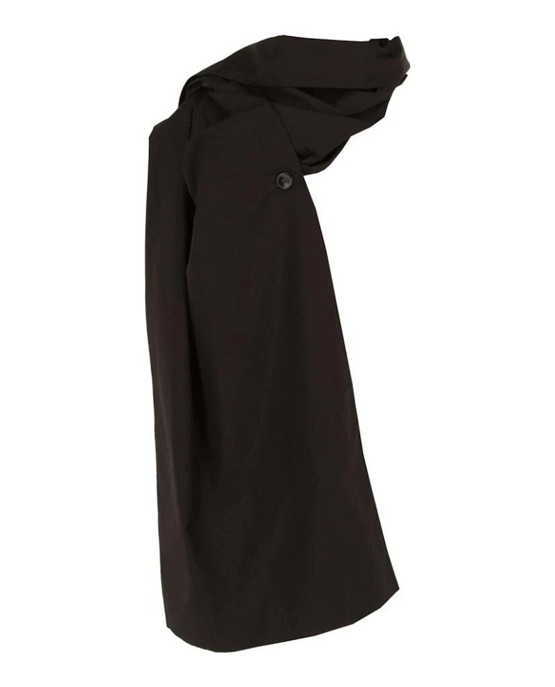 Bottega Veneta Wrap-Around Cotton Scarf Espresso