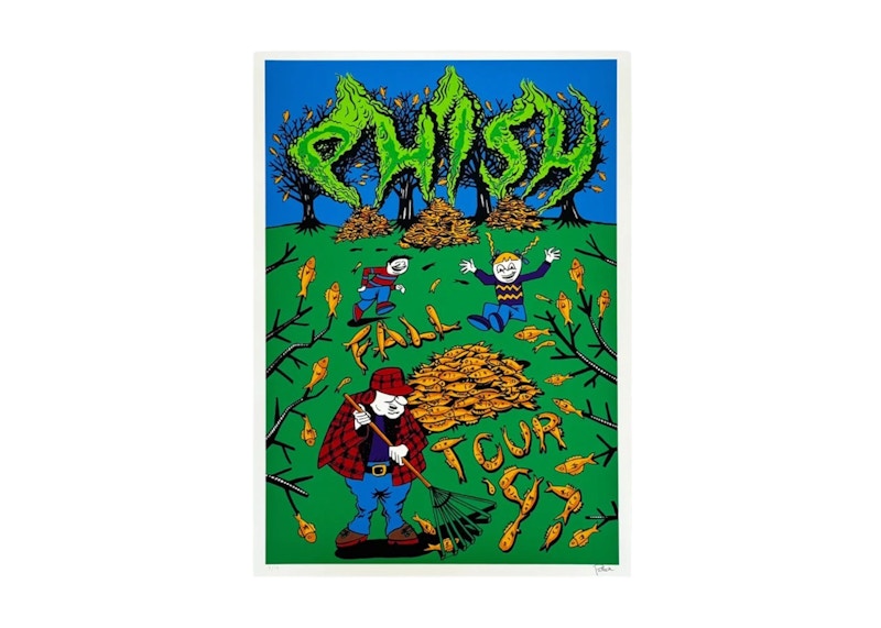 Bottleneck Gallery Jim Pollock "Phish Fall Tour '97" Night Art Print (Edition of 50)