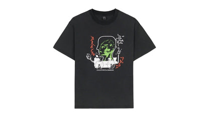 Brain Dead Alien Tractor T-shirt Washed Black
