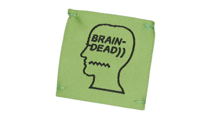 Brain Dead Alpaca Knit Polka Dot Ear Flap Beanie Olive