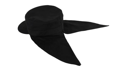 Brain Dead Bandana Back Pillbox Hat Black