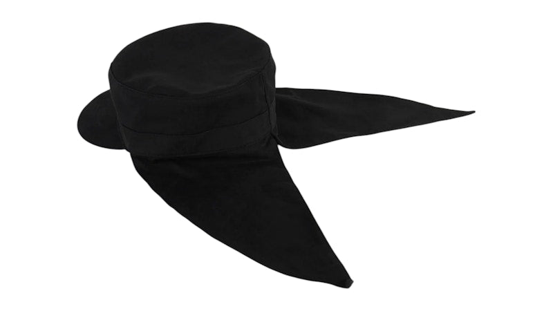 Brain Dead Bandana Back Pillbox Hat Black