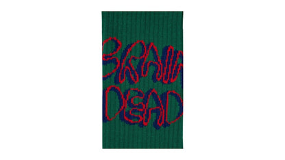 Brain Dead Bd Stringy Socks Green