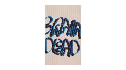 Brain Dead Bd Stringy Socks White