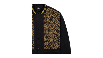 Brain Dead Cheetah Cabana Shirt Leopard/Black