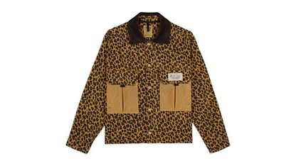 Brain Dead Cropped Chore Jacket Leopard