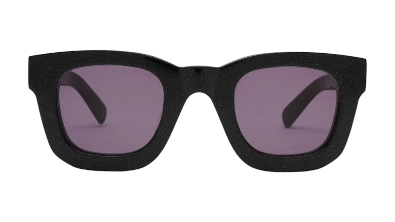 Brain Dead Elia Post Modern Primitive Eye Protection Sunglasses Black Sparkle