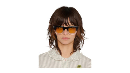 Brain Dead Elia Post Modern Primitive Eye Protection Sunglasses Tortoise Fade