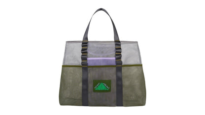 Brain Dead Equipment Mesh Tote Bag White/Multi