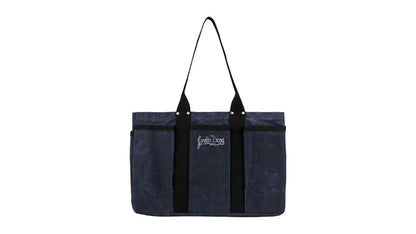 Brain Dead Equipment Waxed Canvas Tennis Tote Navy