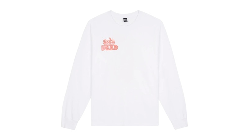 Brain Dead Judgement L/S T-shirt White