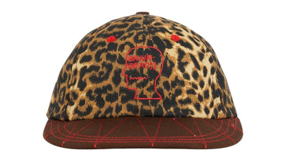 Brain Dead Logohead Longbrim Hat Leopard