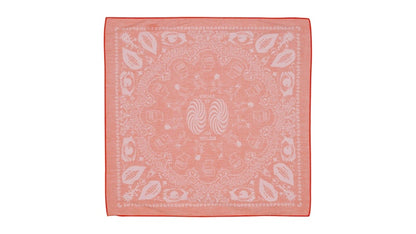 Brain Dead Logohead Paisley Bandana Burgundy
