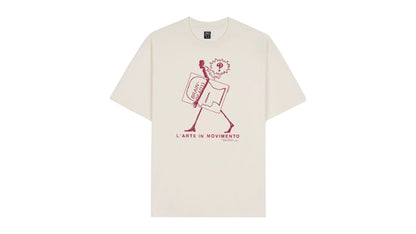 Brain Dead Movimento T-Shirt Cream