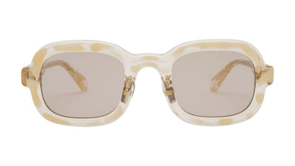 Brain Dead Newman Post Modern Primitive Eye Protection Sunglasses Milk Tortoise