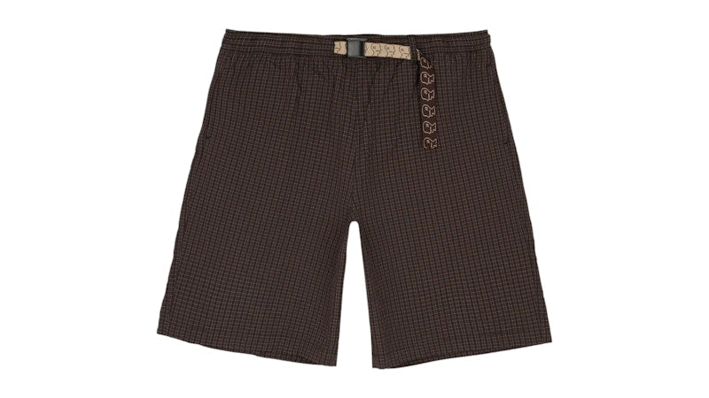Brain Dead Nylon Ripstop Equipment Short Chocolate