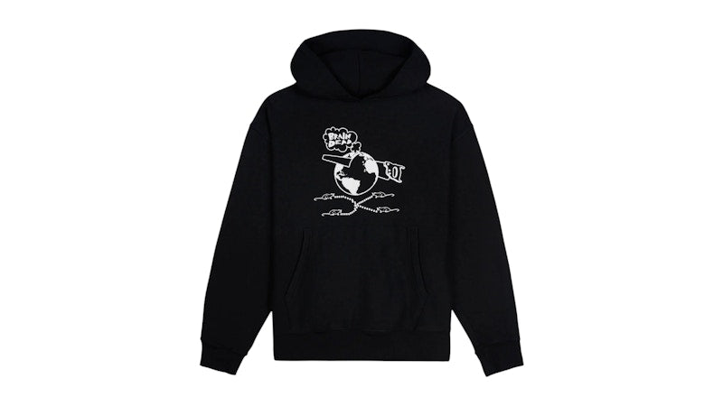 Brain Dead Radical Tension Hoodie Black