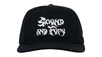 Brain Dead Sound & Fury 2025 6 Panel Hat Black