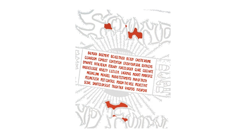 Brain Dead Sound & Fury 2025 Lineup Bandana Black