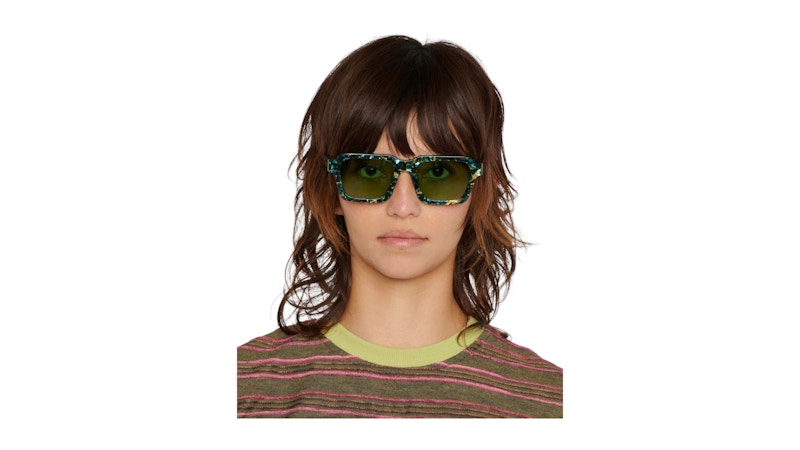 Brain Dead Staunton Post Modern Primitive Eye Protection Sunglasses Granite/Green