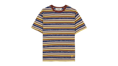 Brain Dead Toni Stripe T-Shirt Yellow/Multi