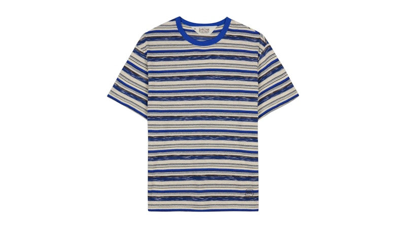 Brain Dead Toni Stripe T-shirt Blue/Multi
