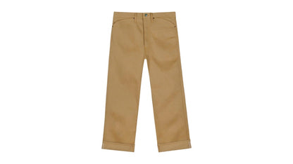 Brain Dead Type 00 13.5oz Selvedge Bull Denim Pant Tan