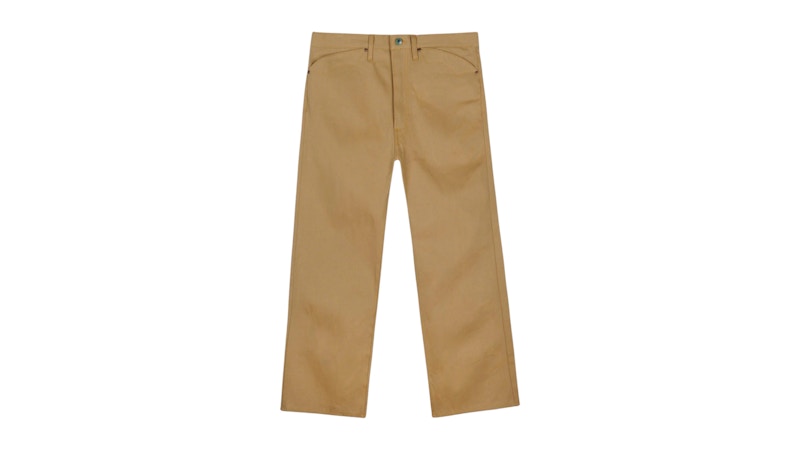 Brain Dead Type 00 13.5oz Selvedge Bull Denim Pant Tan
