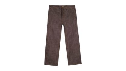 Brain Dead Type 00 14.5oz Selvedge Denim Pant Brown