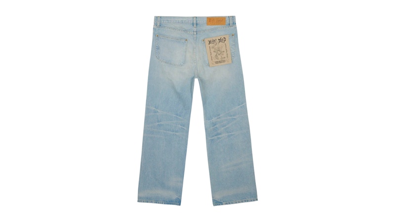 Brain Dead Type 00 15oz Selvedge Denim Pant Light Washed Indigo