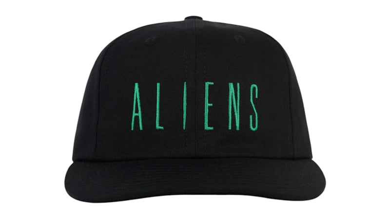 Brain Dead x Aliens 6 Panel Hat Black