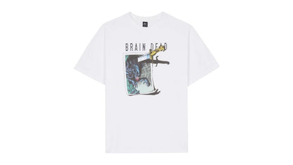 Brain Dead x Aliens Target Practice T-Shirt White