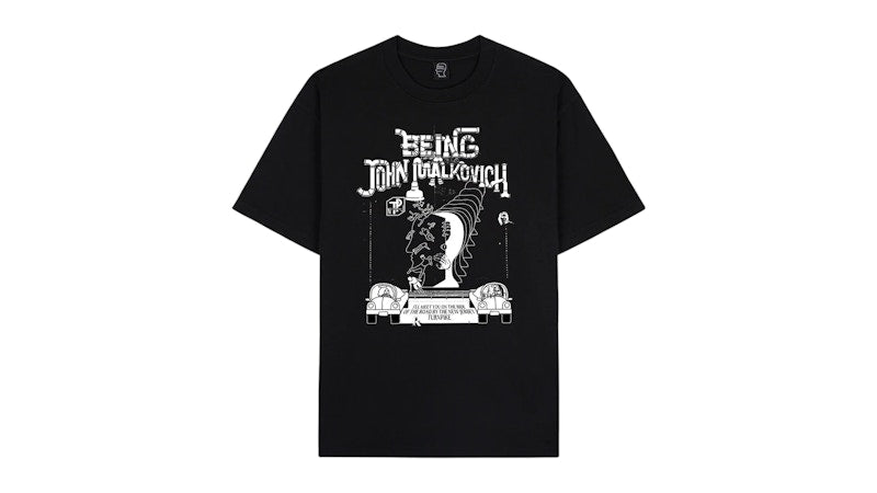 Brain Dead x Being John Malkovich Turnpike T-Shirt Black
