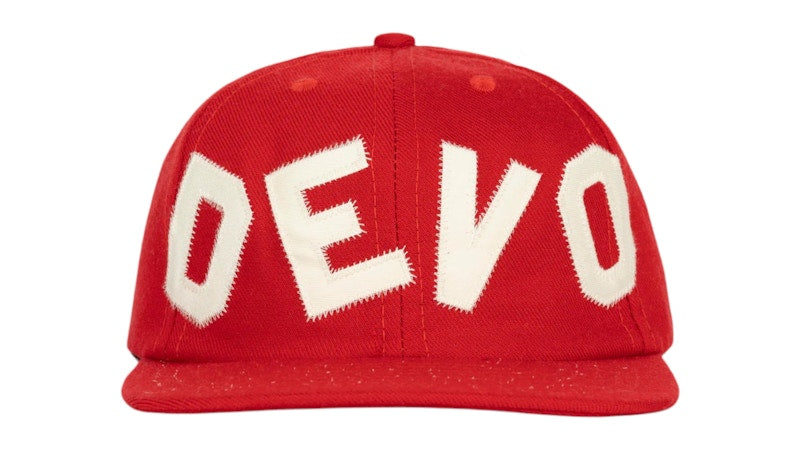 Brain Dead x Devo 6 Panel Hat Red