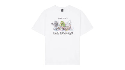 Brain Dead x Godzilla Kaiju Racing Team T-Shirt White