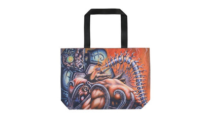 Brain Dead x Magic: The Gathering Spinal Graft Tote Bag Orange