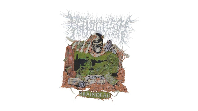 Brain Dead x Peeling Flesh Sound & Fury 2025 T-Shirt Black