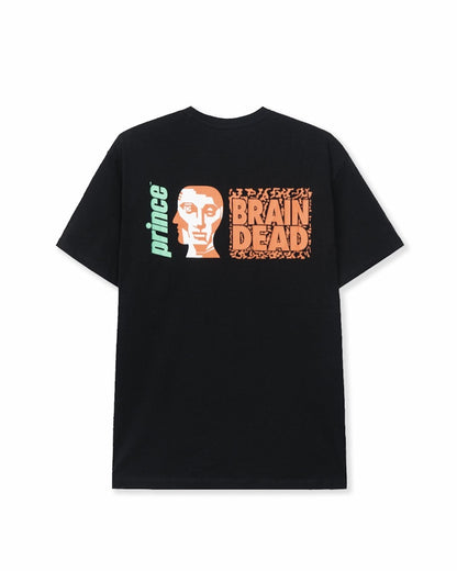 Brain Dead x Prince Ace Face T-shirt Black